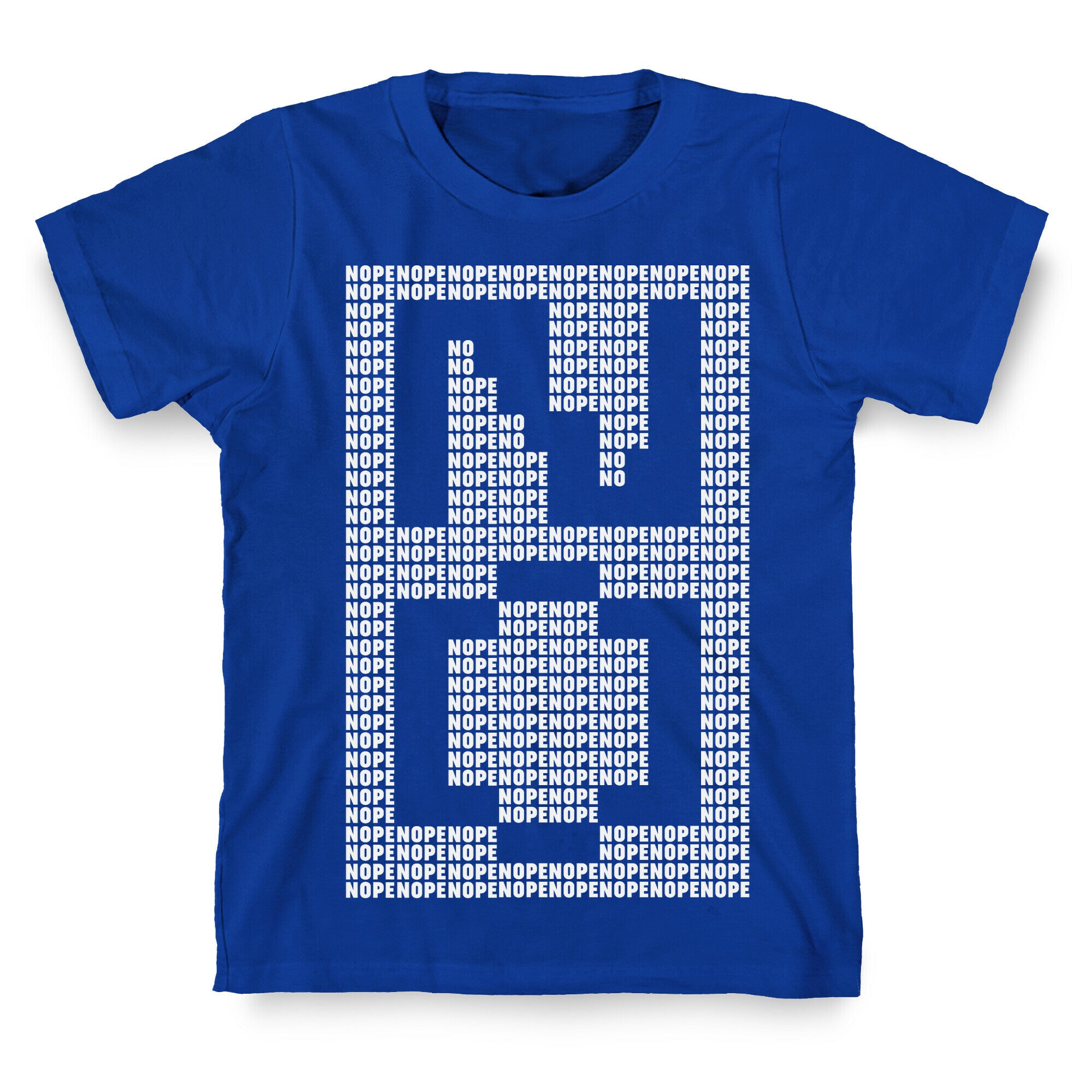 Nope Ascii Art T-Shirt